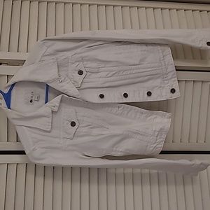 Stylus medium white jean jacket